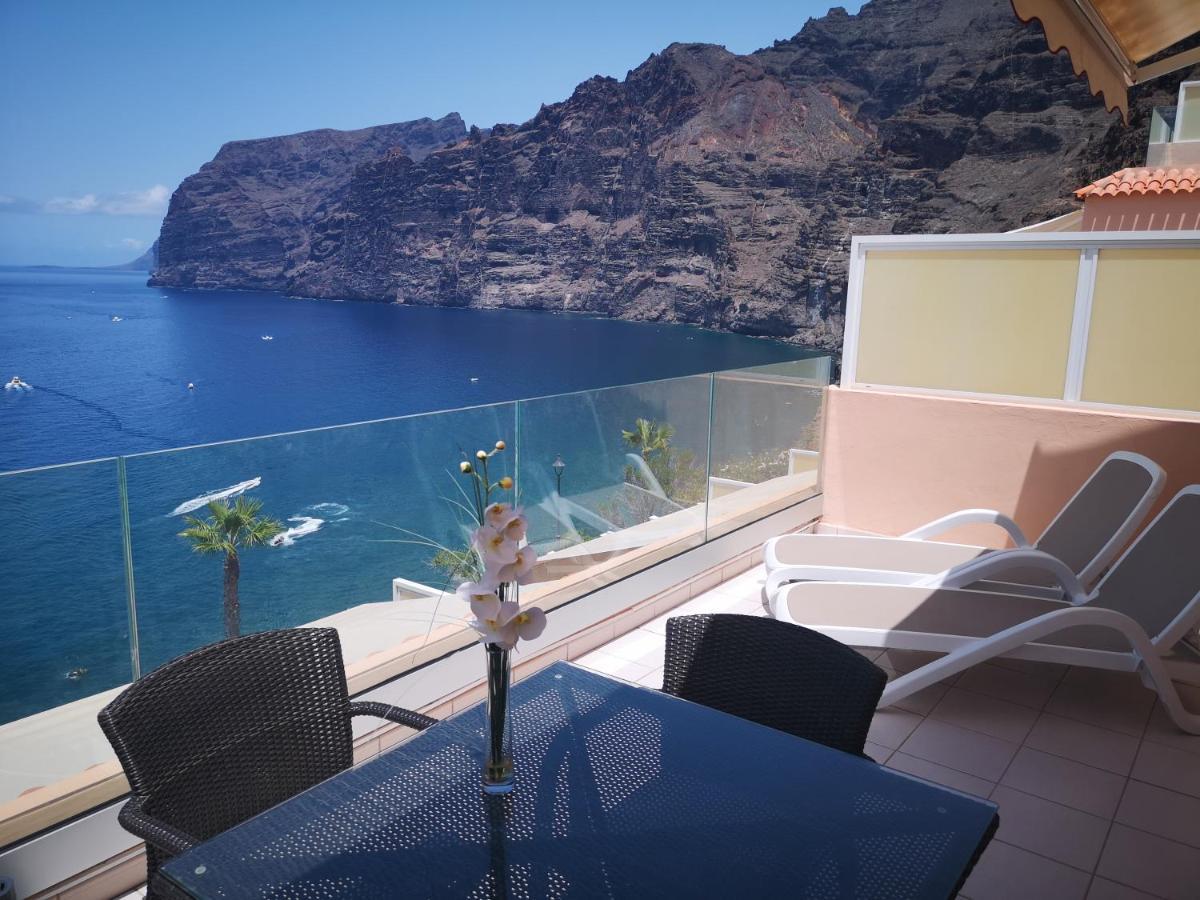 Magnificent Apt. With Sea View, Cliff & Marina Santiago del Teide Exteriör bild
