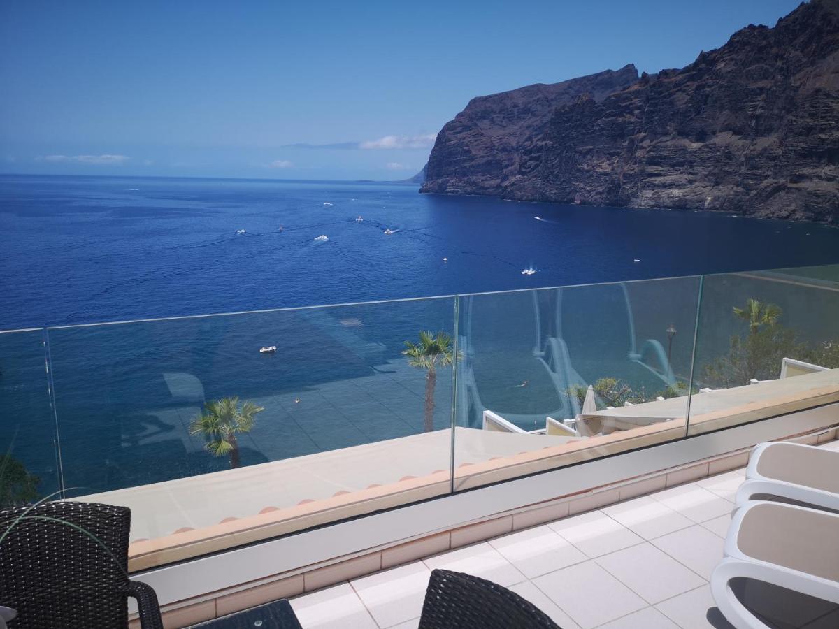 Magnificent Apt. With Sea View, Cliff & Marina Santiago del Teide Exteriör bild