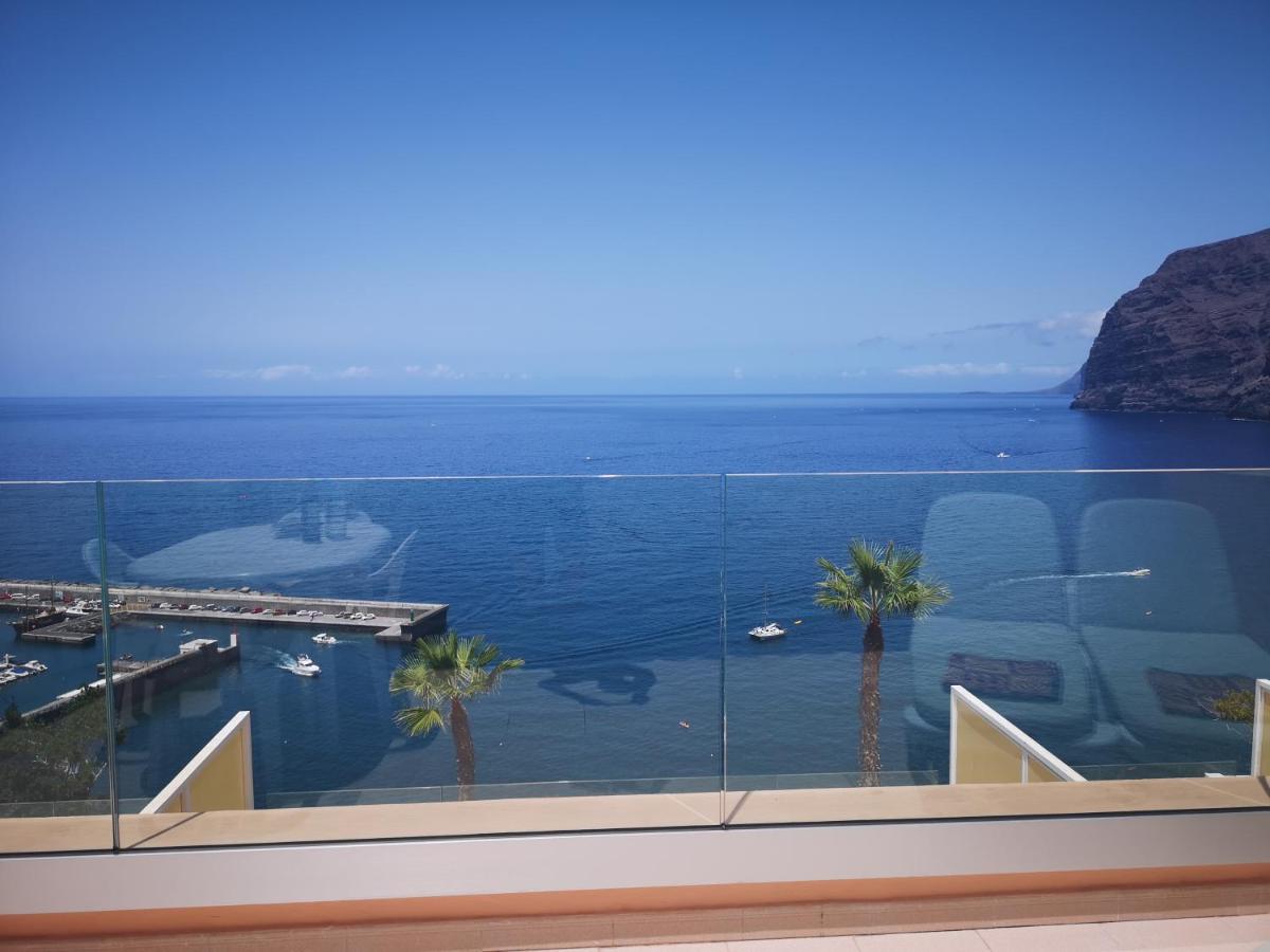 Magnificent Apt. With Sea View, Cliff & Marina Santiago del Teide Exteriör bild
