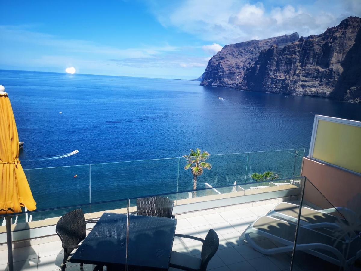 Magnificent Apt. With Sea View, Cliff & Marina Santiago del Teide Exteriör bild