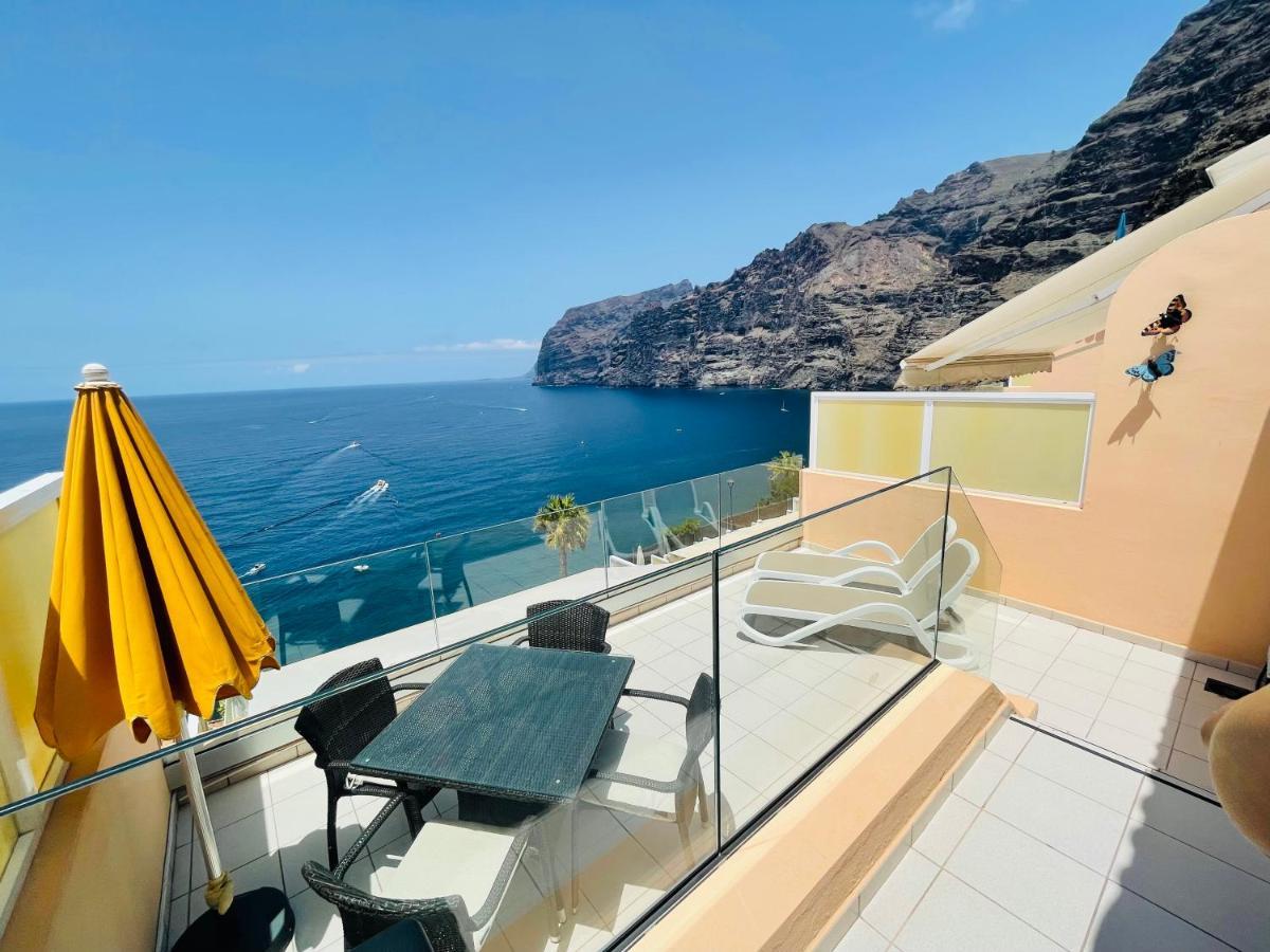 Magnificent Apt. With Sea View, Cliff & Marina Santiago del Teide Exteriör bild